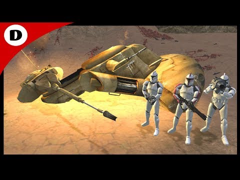 DROID FACTORY FORTIFICATIONS ~ Daley Squad Geonosis 2 - Men of War Star Wars Mod