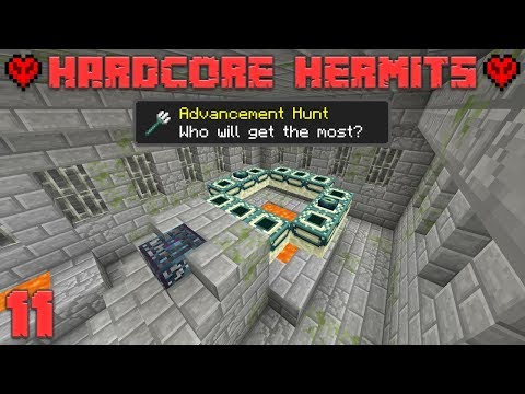 Minecraft Hardcore Hermits 11 Eye Spy (Advancement Hunt)