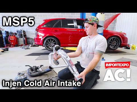 MSP5 Gets Injen Cold Air Intake [Widebody Mazdaspeed Protege5 Show Car]