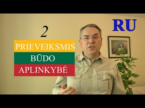 ЛИТОВСКИЙ ЯЗЫК - 71 - BŪDO PRIEVEIKSMIS (2)