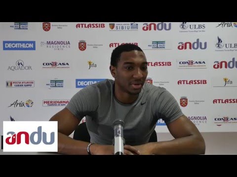 Kevin Hardy și Dan Fleșeriu, înaintea meciului cu Phoenix Galați