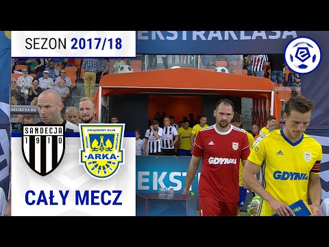 Sandecja Nowy Sącz - Arka Gdynia [2. połowa] sezon 2017/18 kolejka 02