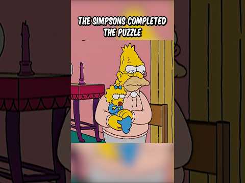 The Simpsons completed the puzzle