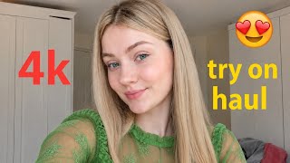 Download lagu 4K Micro Bikini Try On Haul - Transparent Lingerie & See-through Fashion Dresses With Me  mp3