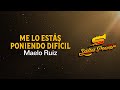 Me Lo Estás Poniendo Difícil, Maelo Ruiz - Video Letra - Salsa Power