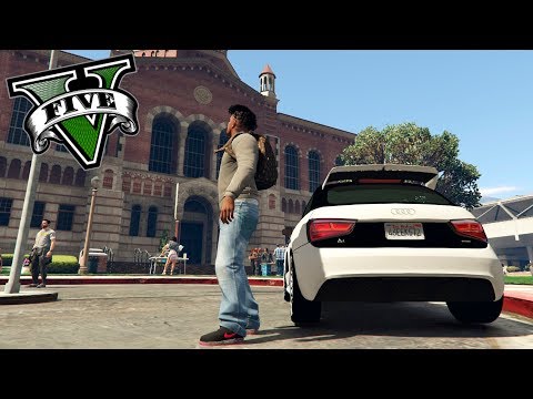 GTA V REAL LIFE MODS #1 - THE MOST VIOLENT UNIVERSITY EVER BEGINS!! - ElChurches
