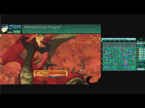 [Etrian Odyssey 2 Untold] Great Dragon - Solo Beast