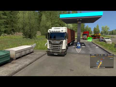 ETS2 #005 - Poznan - Hamburg | Container delivery  *SMASHED FROM BEHIND*