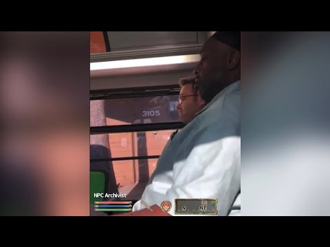 NPCs Argue Over Carriage Seating | Oblivion NPC