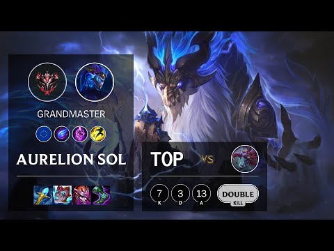 Aurelion Sol Top vs Cho'Gath - EUW Grandmaster Patch 11.2