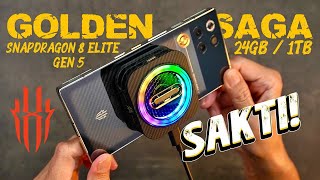 26jtan.. Gilaaa!! Sakti Warna Emas, REDMAGIC 11 PRO GOLDEN SAGA EDITION