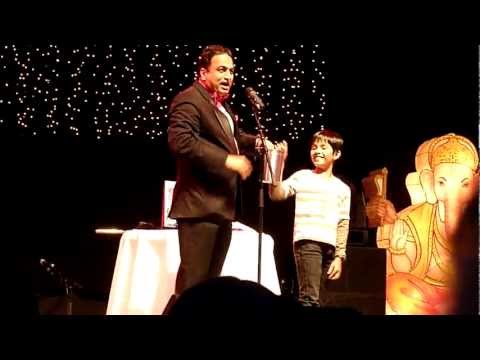 Indian Magician at Auckland Diwalli Festival