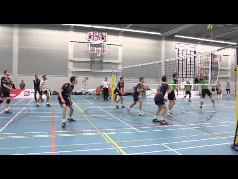 Winst voor Rowic en Next Volley