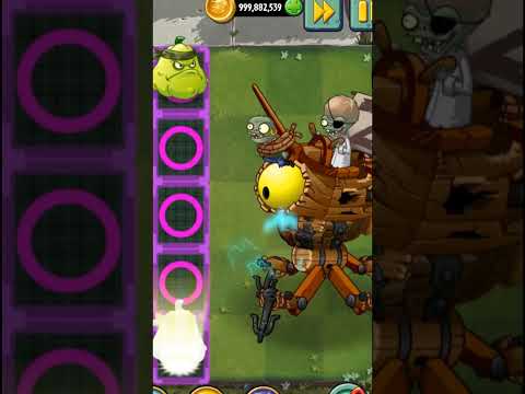 Squash vs Zombot Plank Walker  Plant vs Zombies 2 Gameplay