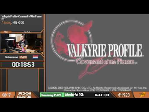 Valkyrie Profile: Covenant of the Plume | A Ending Speedrun by Sniperwave | BSG Annual 2022