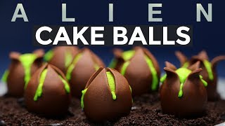ALIEN EGG CAKE BALLS - NERDY NUMMIES - ALIEN COVENANT