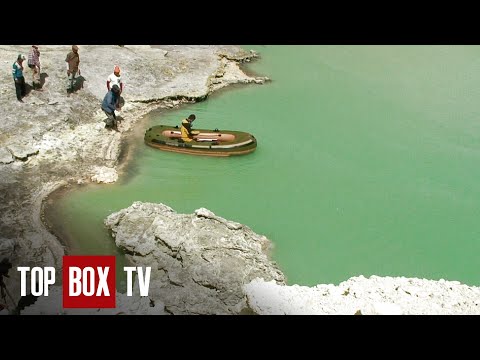 Rubber Boat In Acid Lake?! - Angry Planet 212 - Java Land Of Fire