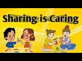 Sharing is Caring in English story, sharing is caring story for kids, moral story l