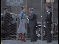 Lynda Carter Diana Prince Aka Wonder Woman Walks In Front Of A Mercedes Benz 600 1978