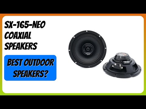 REVIEW (2025): SX-165-NEO Coaxial Speakers. Features.