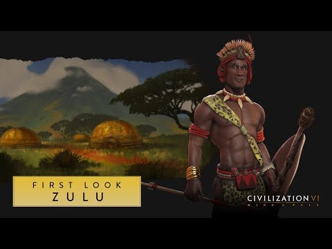 文明六：興衰初探》。祖魯 (Civilization VI: Rise and Fall First Look: Zulu)