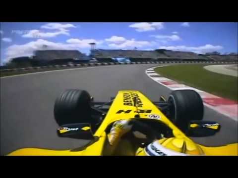 Jordan EJ14 - Pure Onboard Sound V10 Engine [2004 F1 season]
