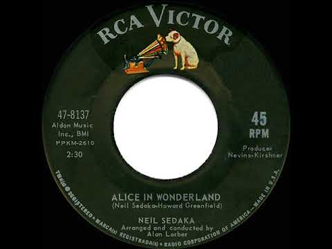 1963 HITS ARCHIVE: Alice In Wonderland - Neil Sedaka