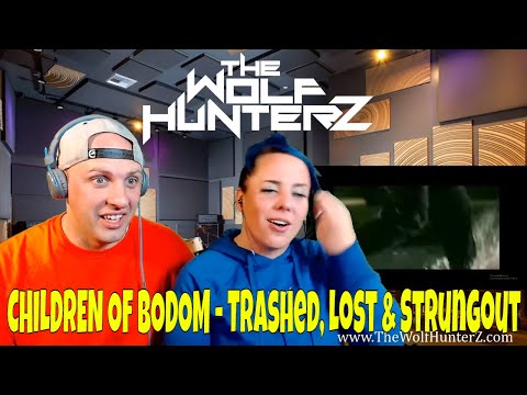 CHILDREN OF BODOM - Trashed, Lost & Strungout (OFFICIAL MUSIC VIDEO) THE WOLF HUNTERZ Reactions