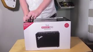 Video thumbnail for Fender Mustang GT40 - Unboxing and First Impressions by 60 Cycle Hum