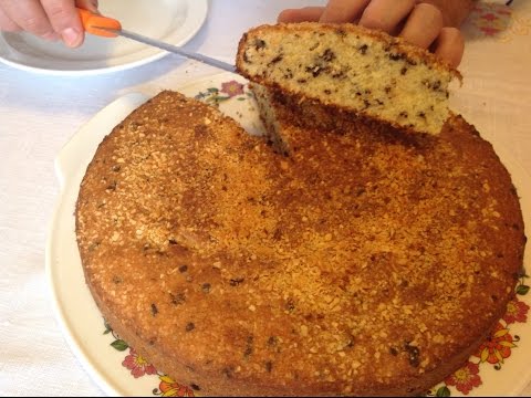 Torta di nocciole, mandorle e cioccolato