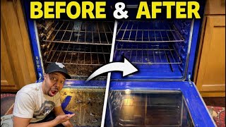 How to clean and restore an oven 