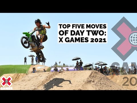 TOP 5 MOTO MOVES OF DAY 2: Axell Hodges, Colby Raha | X Games 2021