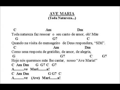Ave Maria (toda Natureza Faz Ressoar) - Laryssa…