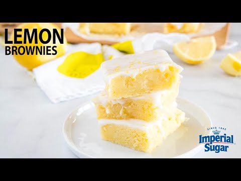 How to Make Lemon Brownies