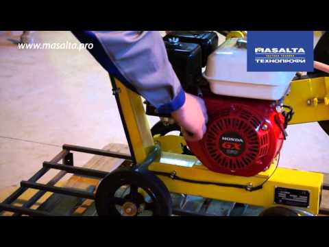 Ввод в эксплуатацию и тех. обслуживание шовнарезчика Masalta MF 14