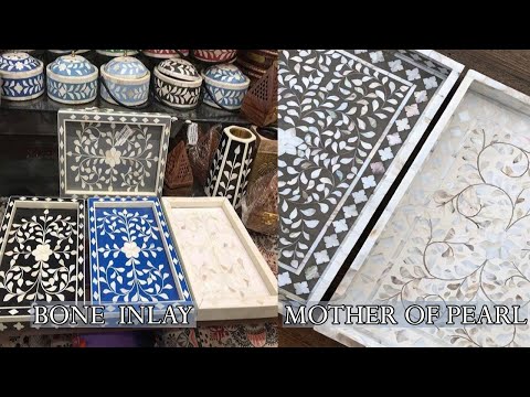 Round Bone Inlay Tray Manufacturers And Wholesalers - Divian Decor Exports, Size: 6 Inches