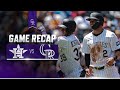 Astros Vs Rockies Game Highlights 7 3 25 MLB Highlights