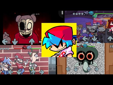 FNF MOBILE PORT – NEW Full Showcase of Compatible Mods (+33 Mods) | Part 3 (Shaggy, w.i D SIDES)