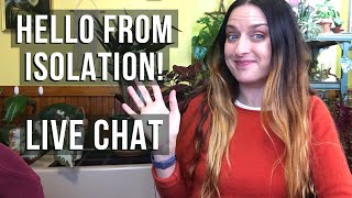 Social Distancing Plant Friend Party! | LIVE FROM ISOLATION 😅