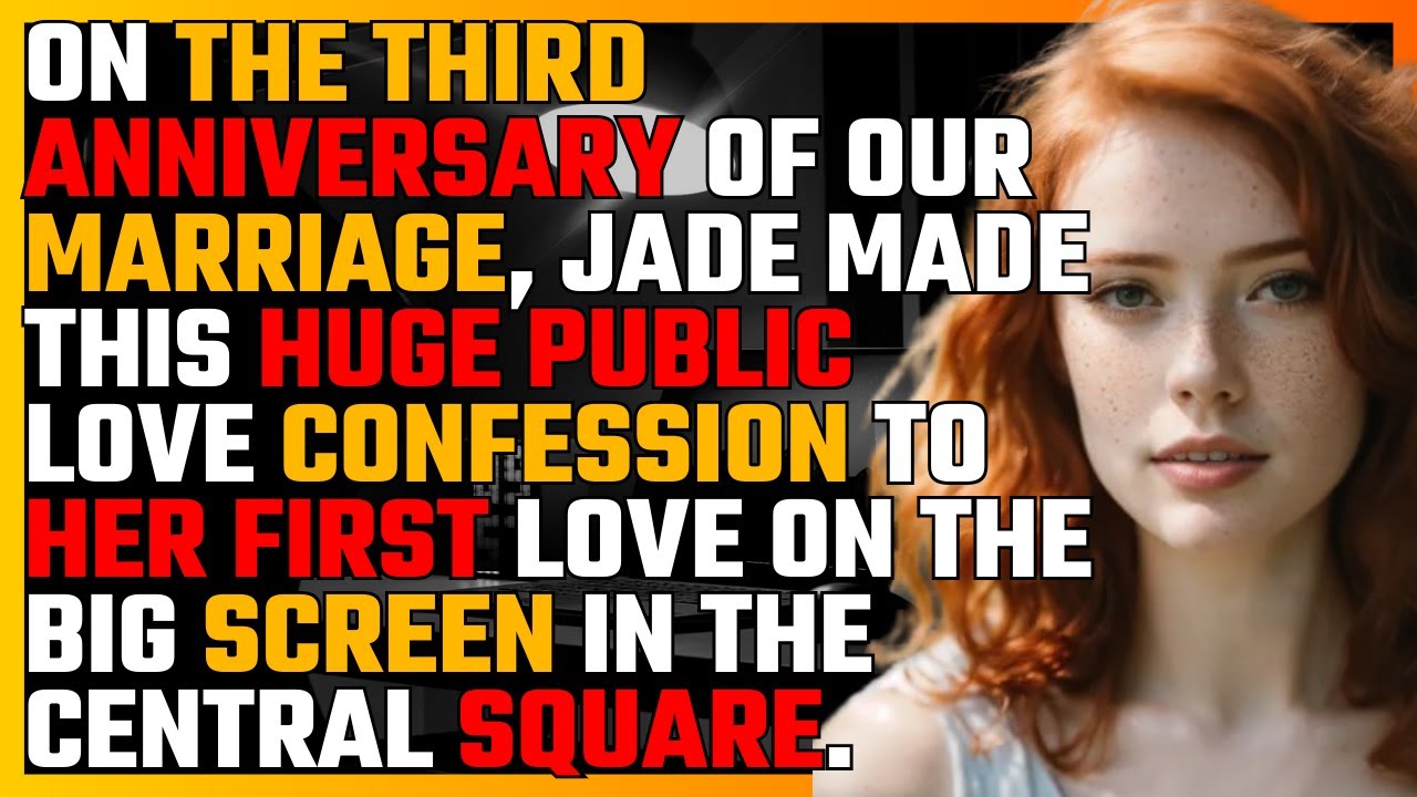 On the 3° anniversary of our MARRIAGE, Jade made this huge PUBLIC LOVE CONFESSION to her FIRST LOVE