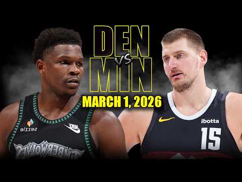 Denver Nuggets vs Minnesota Timberwolves Full Game Highlights – March 1, 2026 | NBA Season