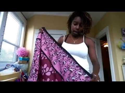 How to carry your baby using an African Kanga