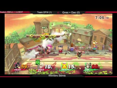 SFC7 Doubles | Winner's SemiFinals | Dao + Gnes vs Mew^2 + Hyrule Hero