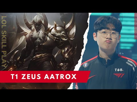 T1 Zeus Aatrox vs Fiora