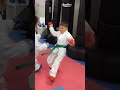 Karate Girl Punches Boy Off His Feet Short