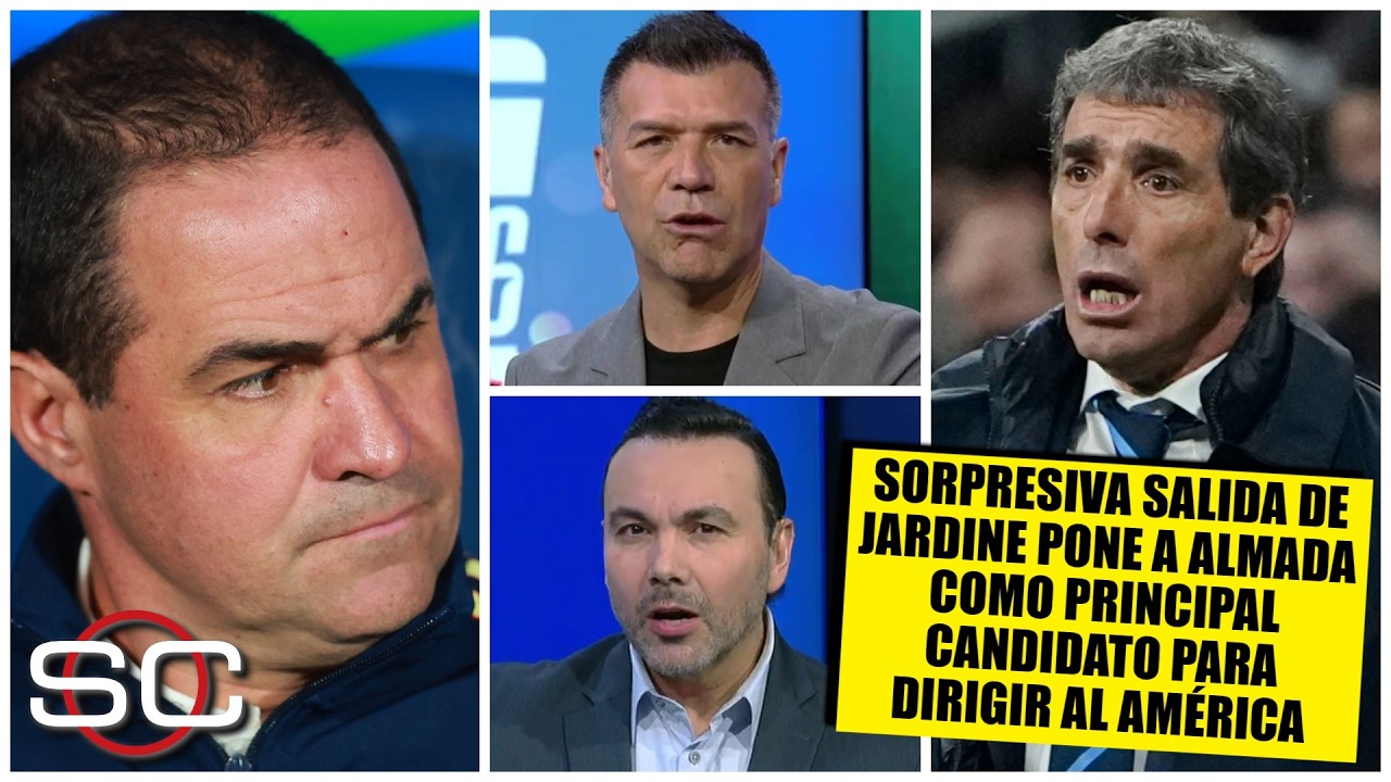 AMÉRICA despide a JARDINE y Jared Borgetti se la juega: No se si ALMADA es el ideal |  SportsCenter