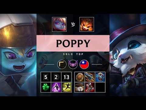 Poppy Top vs Gnar - TW Master Patch 25.19