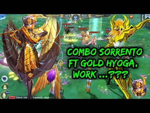 Sorrento RC combo Gold Hyoga - Saint Seiya Awakening