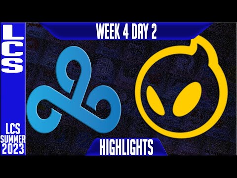 C9 vs DIG Highlights | LCS Summer 2023 W4D2 | Cloud9 vs Dignitas