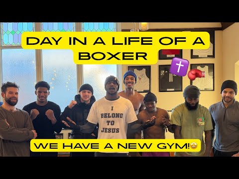 TRAINING IN A NEW GYM🤩 DAY IN THE LIFE OF A BOXER 